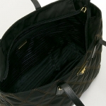 プラダ PRADA ショルダーバッグ トートバッグ トートバッグ ブラック/ブラウン 1BG085 2EJR F0807 