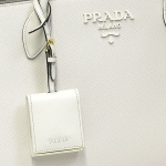 プラダ PRADA ショルダーバッグ レザー モノクローム ハンドバッグ(2WAY仕様) ホワイト 1BA155 2ERX F0K74 