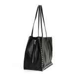 プラダ PRADA トートバッグ ブラック/ライトブルー 1BG119 PEO F0OK0