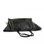 プラダ PRADA トートバッグ ブラック/ライトブルー 1BG119 PEO F0OK0