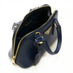 プラダ PRADA ミニハンドバッグ(2WAY仕様) promenade mini ミニプロムナードバッグ ブルー 1BH851 NZV F0016