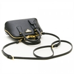 プラダ PRADA ミニハンドバッグ(2WAY仕様) promenade mini ミニプロムナードバッグ ブラック 1BH851 NZV F0002 