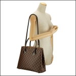 ルイヴィトン ハンドバッグ ダミエ エベヌ DAMIER EBENE ケンジントン レディース EBENE(エベヌ) ブラウン 2WAY Vシグネチャー モダン エレガント N41435 ​
