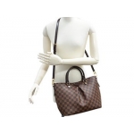 ルイヴィトン バッグ LOUIS VUITTON　ヴィトン　ダミエ　LV　トートバッグ　2WAY　シエナMM　エベヌ　N41546