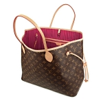 ルイヴィトン　ダミエ　ネヴァーフルGMポーチ付　モノグラム/ピヴォワンヌ　LOUIS VUITTON　トートバッグ　M41180