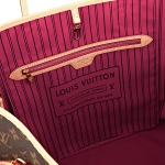 ルイヴィトン　ダミエ　ネヴァーフルGMポーチ付　モノグラム/ピヴォワンヌ　LOUIS VUITTON　トートバッグ　M41180
