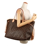 ルイヴィトン　ダミエ　ネヴァーフルGMポーチ付　モノグラム/ピヴォワンヌ　LOUIS VUITTON　トートバッグ　M41180