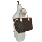 ルイヴィトン トートバッグ モノグラム ネヴァーフルPM ポーチ付き  LOUIS VUITTON ヴィトン バッグ  M41245​