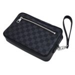 ルイヴィトン  バッグ メンズ　セカンドバッグ　ダミエ・グラフィット　LV　ポーチ　ポシェット・カサイ　N41664​