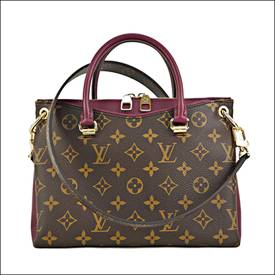 ルイヴィトン LOUIS VUITTON モノグラム パラスBB レザン ストラップ付 M42961
