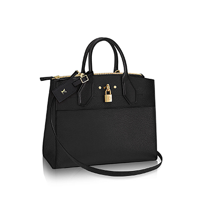 ルイヴィトンLOUIS VUITTON   シティ・スティーマー スムースカーフスキン レディースバッグ ハンドバッグ  M53028​