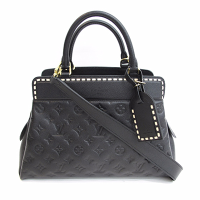 ルイ ヴィトン　VUITTON　 モノグラムアンプラント　 ヴォージュ 2WAYショルダーバッグ 黒 ブラック M41491