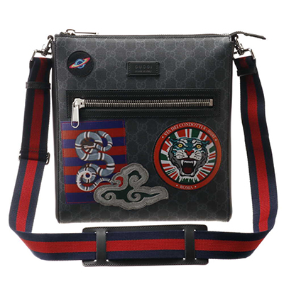 グッチ GUCCI ショルダーバッグ 【NIGHT COURRIER：ナイトクーリエ】ネイビー  474137 9F23N 8850​