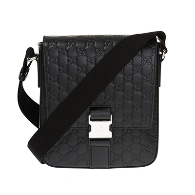 GUCCI グッチ  シグネチャー ショルダー バッグ GG 男性 メンズ ギフト プレゼント 473877CWCBN1000