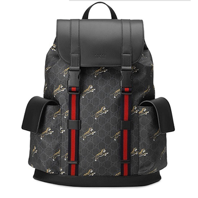 GUCCIグッチ GGスプリーム キャンバス タイガー バックパック 495563G02CX8675