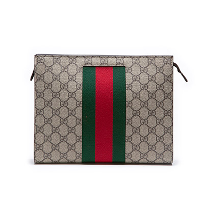 グッチ GUCCI クラッチバッグ NEW WEB TES.GGクラッチ  ベージュ／コンビ 475316KHN4N 9791​