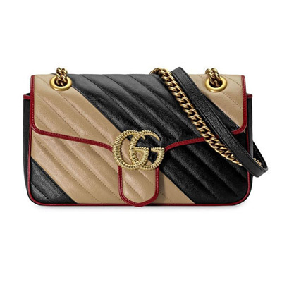 GUCCIグッチ GG Marmont スモール ショルダーバッグ 4434970OLOX9689