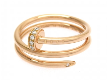 CARTIER カルティエ 　ジュストアンクル　ダイヤリング B4210853