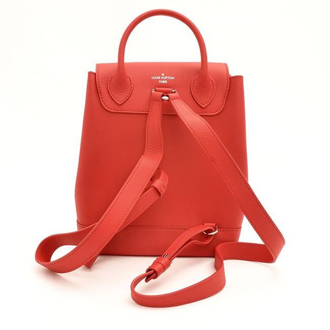 ルイ・ヴィトン​LOUIS VUITTON   ロックミーバックパック リュック・デイパック ソフトカーフ レッド M41814​