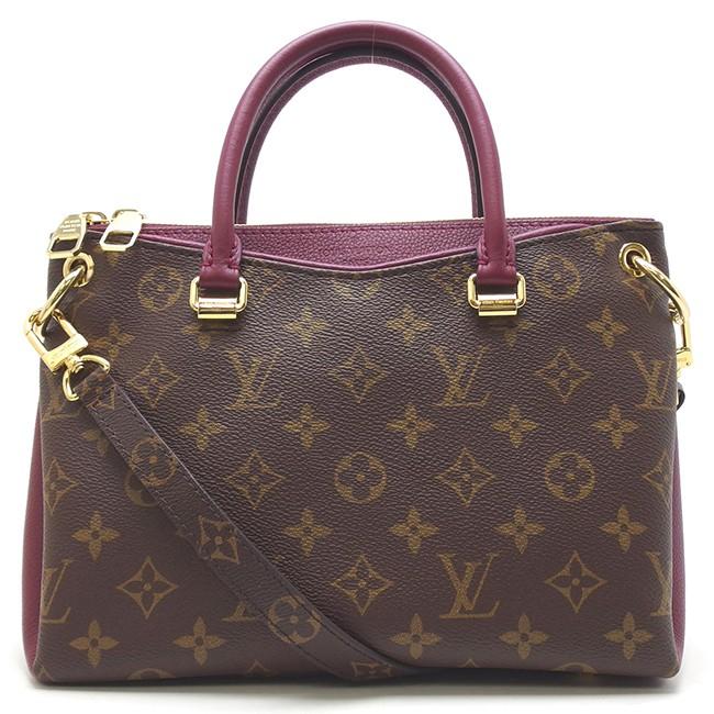 ルイヴィトン LOUIS VUITTON モノグラム パラスBB レザン ストラップ付 M42961