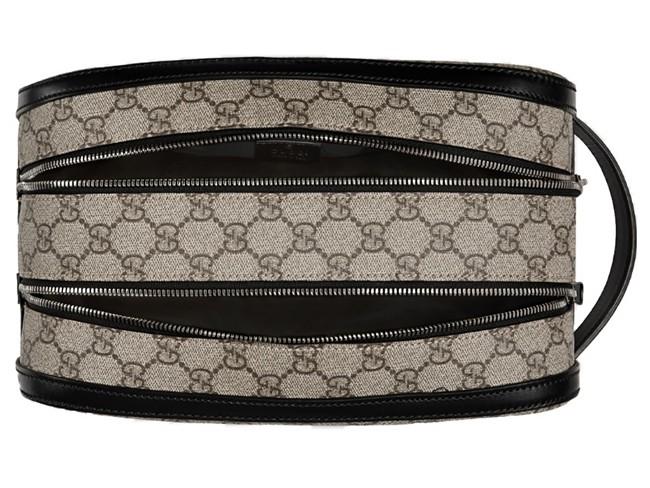 グッチ GUCCI バッグ セカンドバッグ GGスプリーム キャンバス ベージュ 406395 KGDHN 9769