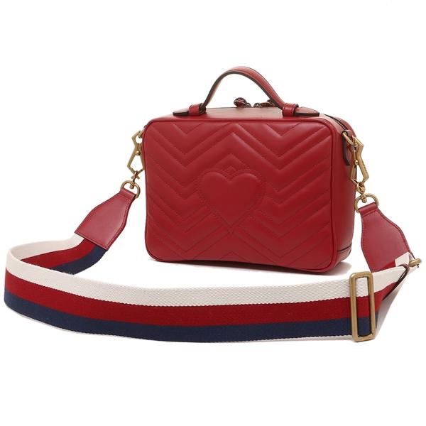 グッチ ハンドバッグ ショルダーバッグ レディース GUCCI  レッド 498100 DTDPT 8227