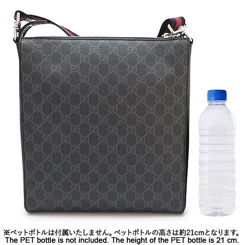 グッチ メッセンジャーバッグ GUCCI  GGスプリーム キャンバス ショルダーバッグ ブラック 474137 K5RLN 1095​