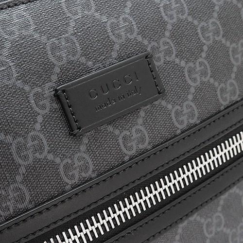 グッチ メッセンジャーバッグ GUCCI  GGスプリーム キャンバス ショルダーバッグ ブラック 474137 K5RLN 1095​