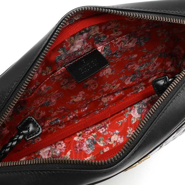 グッチ GUCCI ショルダーバッグ GGマーモント/GG MARMONT キルティング スモール/QUILTING SMALL ブラック&グリーン&レッド 541051 0YKMT 1060