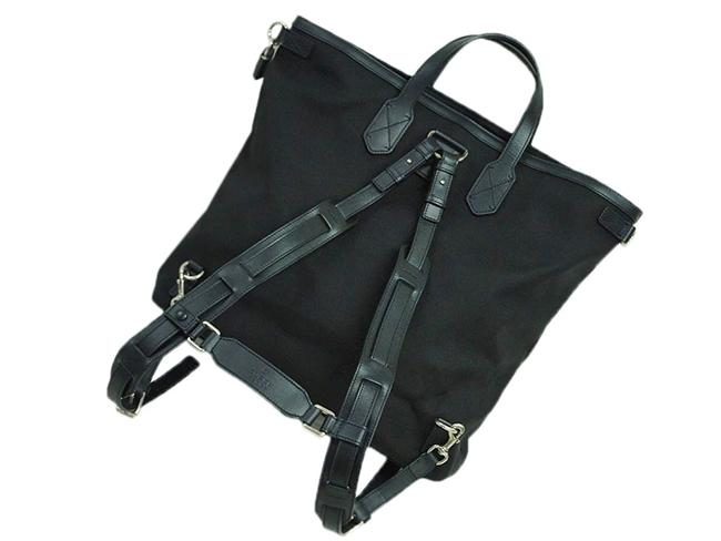グッチ　バッグ　2WAY　トートバッグ　リュック　パラナ　ブラック　ウェビング　レッドxグリーン　アウトレット 387105-1060​