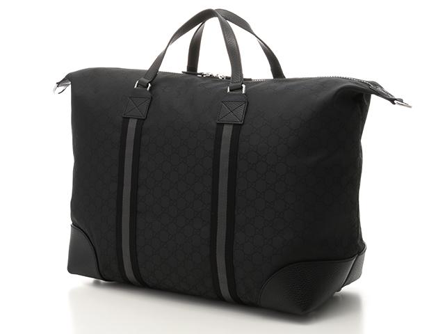 GUCCIグッチ　ボストンバッグ　GGキャンバス×カーフ　アウトレット　449180