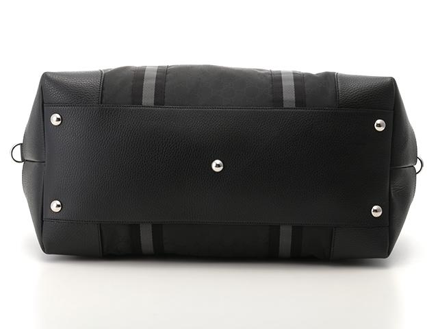 GUCCIグッチ　ボストンバッグ　GGキャンバス×カーフ　アウトレット　449180