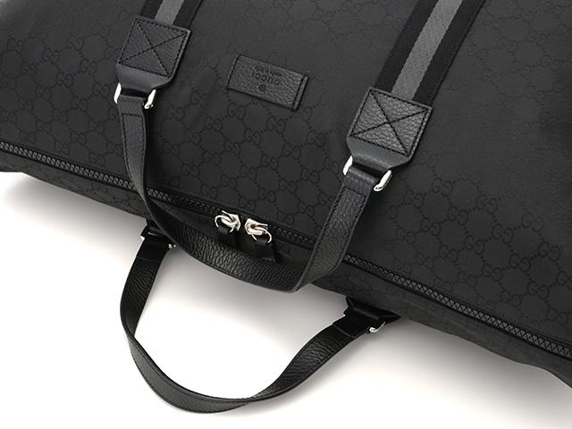 GUCCIグッチ　ボストンバッグ　GGキャンバス×カーフ　アウトレット　449180