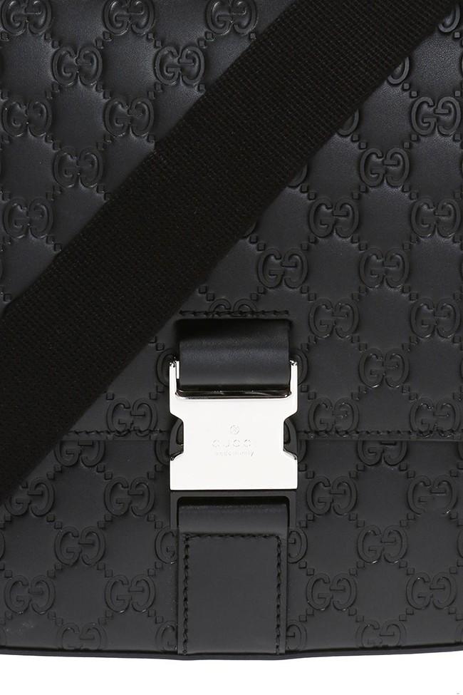GUCCI グッチ  シグネチャー ショルダー バッグ GG 男性 メンズ ギフト プレゼント 473877CWCBN1000