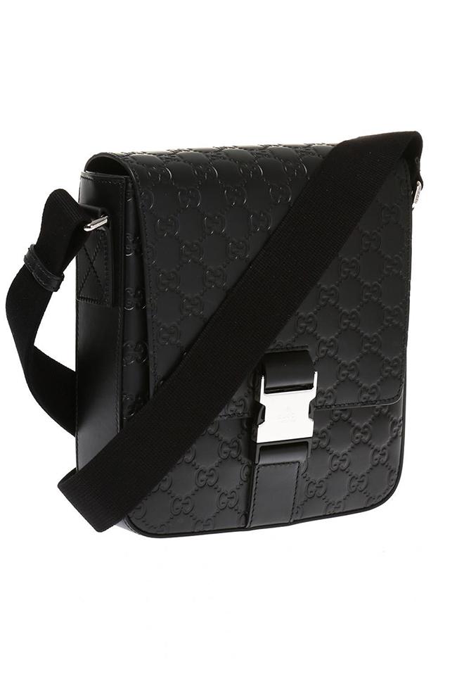 GUCCI グッチ  シグネチャー ショルダー バッグ GG 男性 メンズ ギフト プレゼント 473877CWCBN1000