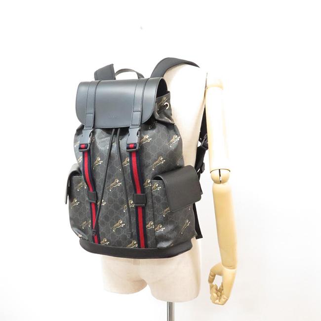 GUCCIグッチ GGスプリーム キャンバス タイガー バックパック 495563G02CX8675