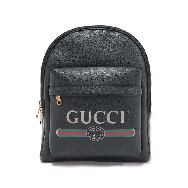 GUCCIグッチ GUCCIプリント レザーバックパック リュックサック 547834 0Y2BT 8163