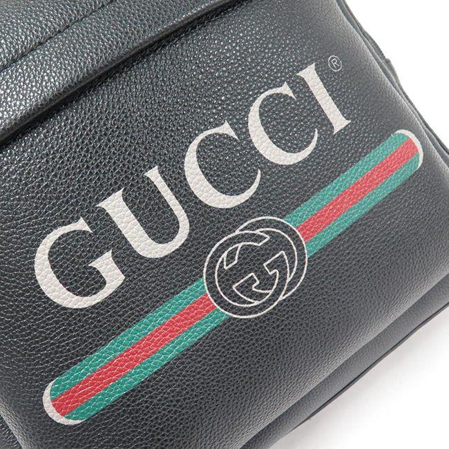 GUCCIグッチ GUCCIプリント レザーバックパック リュックサック 547834 0Y2BT 8163