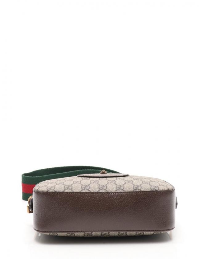 グッチ GG柄 シェリーライン タイガーモチーフ メッセンジャーバッグ ポシェット GGスプリーム×ウェブ bag-13425-811898