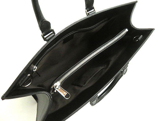 グッチ　GUCCI　シマレザー　2WAY　ハンドバッグ/ブリーフ/ショルダー ブラック 428043​