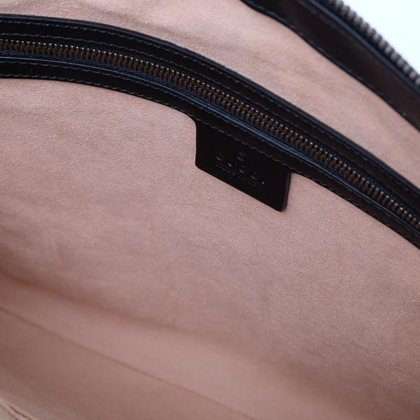 グッチ GUCCI GGマーモント キルティングレザー ショルダーバッグ ブラック [メンズ] 523369 DTDHT 1000