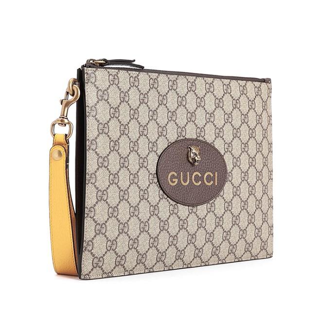 GUCCI グッチ GGスプリーム19SS ヴィンテージポーチ クラッチバッグ 473956 K9GOT 8861