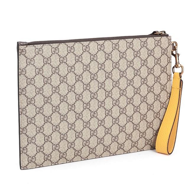 GUCCI グッチ GGスプリーム19SS ヴィンテージポーチ クラッチバッグ 473956 K9GOT 8861