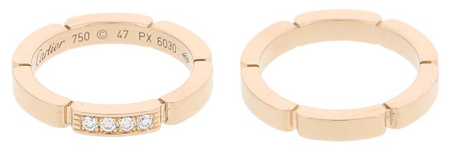 カルティエ マイヨン パンテール ダイヤ リング PG ピンクゴールド 18K 指輪 B16025348