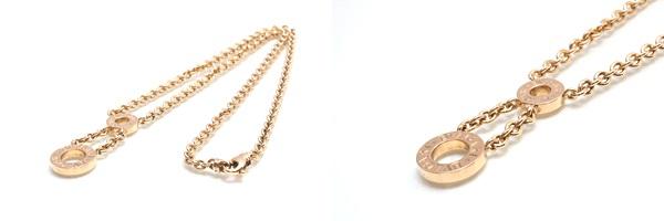 ブルガリ　ブルガリブルガリ　イエローゴールドネックレス　K18YG　18金　750　イエローゴールド　18K CN8518416