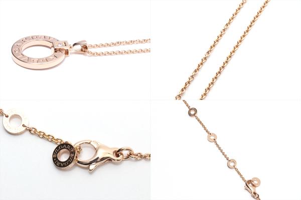 ブルガリ ネックレス ブルガリブルガリ ネックレス イエローゴールド（YG）×１Pダイヤ ゴールド K18YG×ダイヤモンドCN85184115