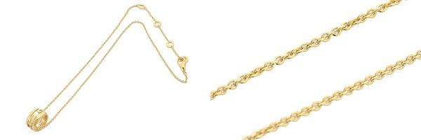 ブルガリ パレンテシ ネックレス YG イエローゴールド ラウンド CL854651