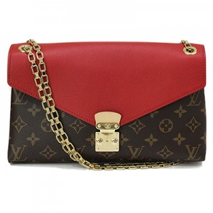 ルイヴィトン LOUIS VUITTON モノグラム パラスチェーン  スリーズ 赤 ショルダーバッグ  M41201