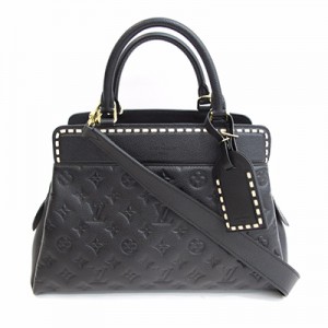 ルイ ヴィトン　VUITTON　 モノグラムアンプラント　 ヴォージュ 2WAYショルダーバッグ 黒 ブラック M41491