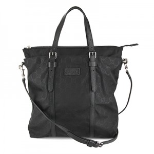 グッチ トートバッグ アウトレット ナイロングッチシマ レディース BLACK ブラック 黒 510333 K28AN 1000 ​